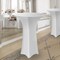 Lann's Linens - Round Highboy Cocktail Table Cover, Stretch Spandex Fitted Tablecloth